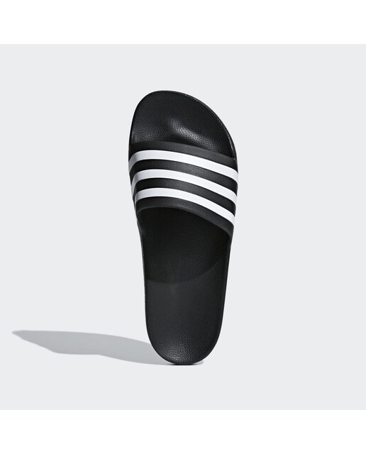Chinelos de banho unissexo Adilette Aqua adidas Preto / Branco-3