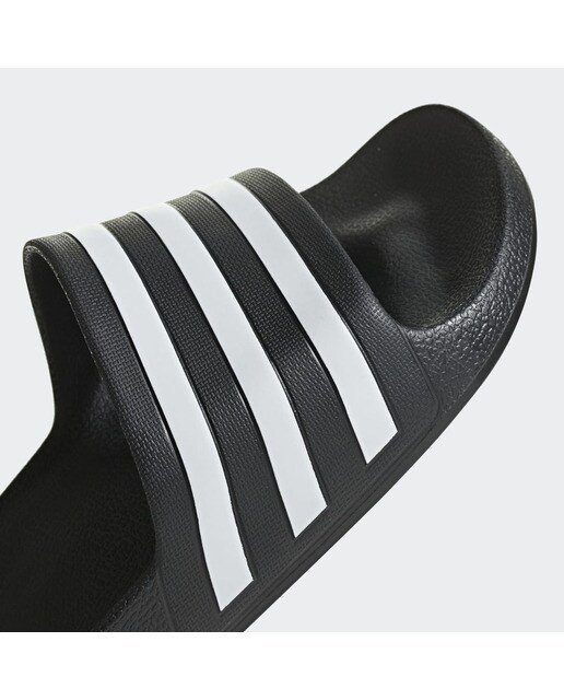 Chinelos de banho unissexo Adilette Aqua adidas Preto / Branco-7