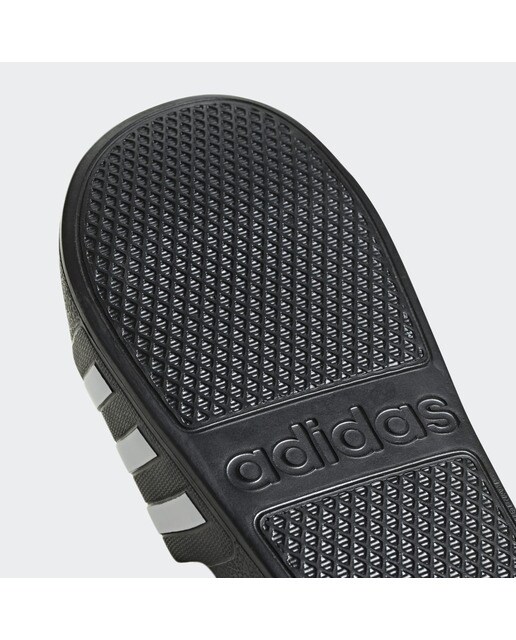 Chinelos de banho unissexo Adilette Aqua adidas Preto / Branco-9