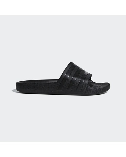 Chinelos de Banho Unissexo Adilette Aqua Preto-1