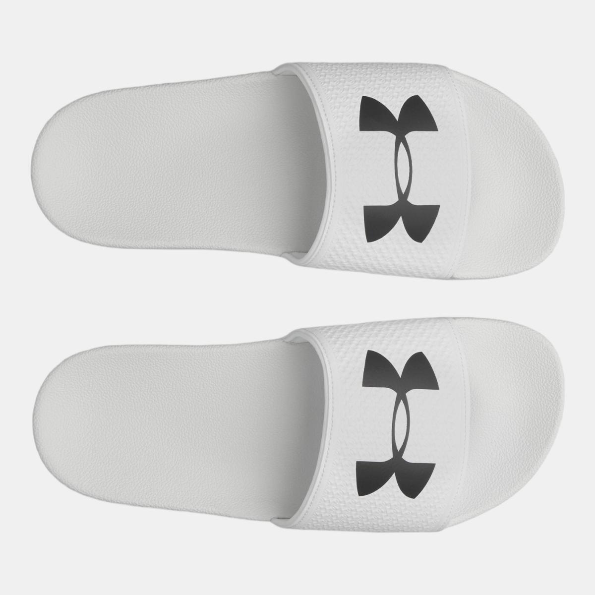Chinelos de Mulher UA W ARMR Slide Under Armour Branco-3