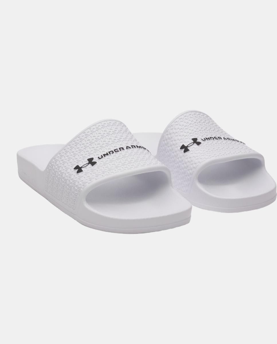 Chinelos de Training de Mulher UA W Armr Slide Lite Branco-2