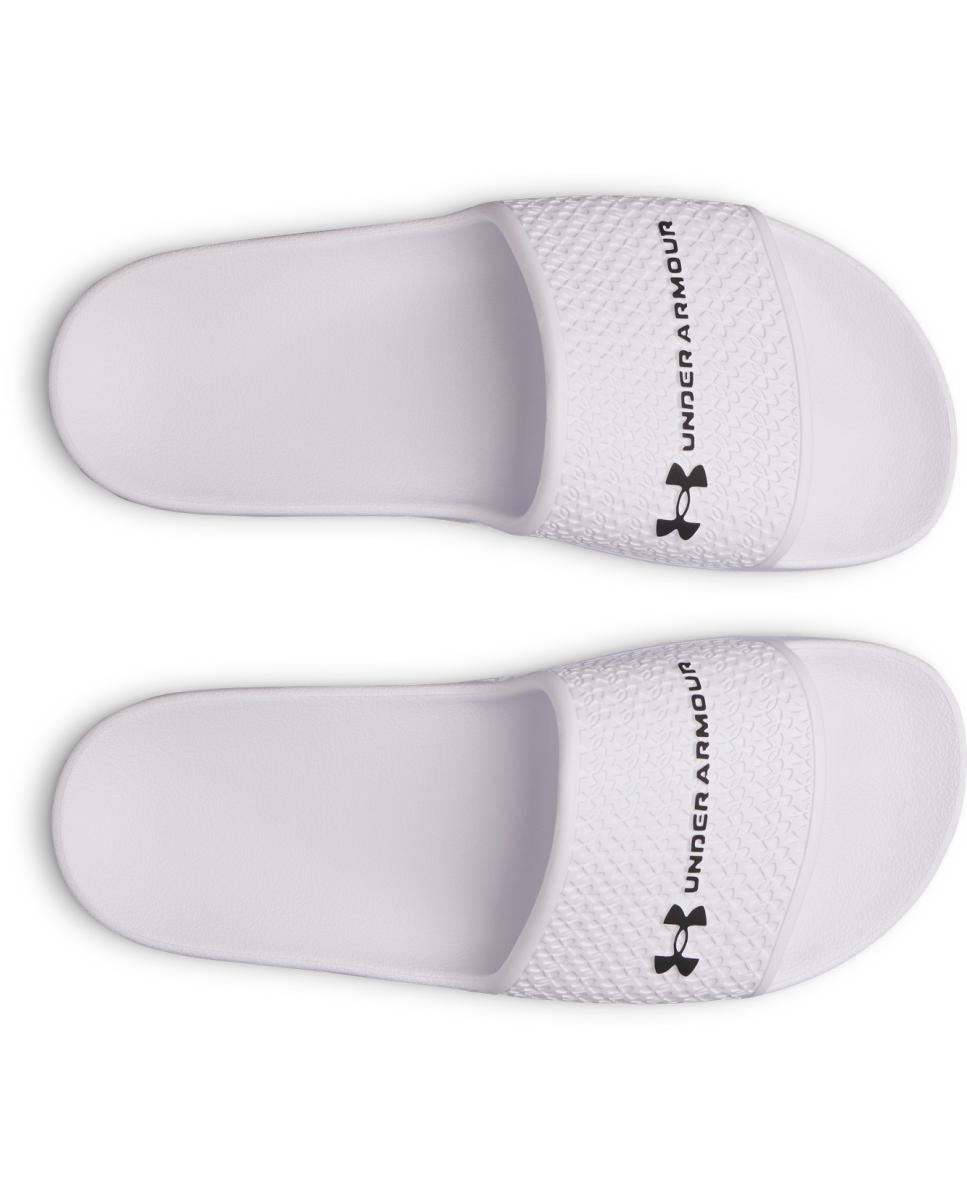 Chinelos de Training de Mulher UA W Armr Slide Lite Branco-3