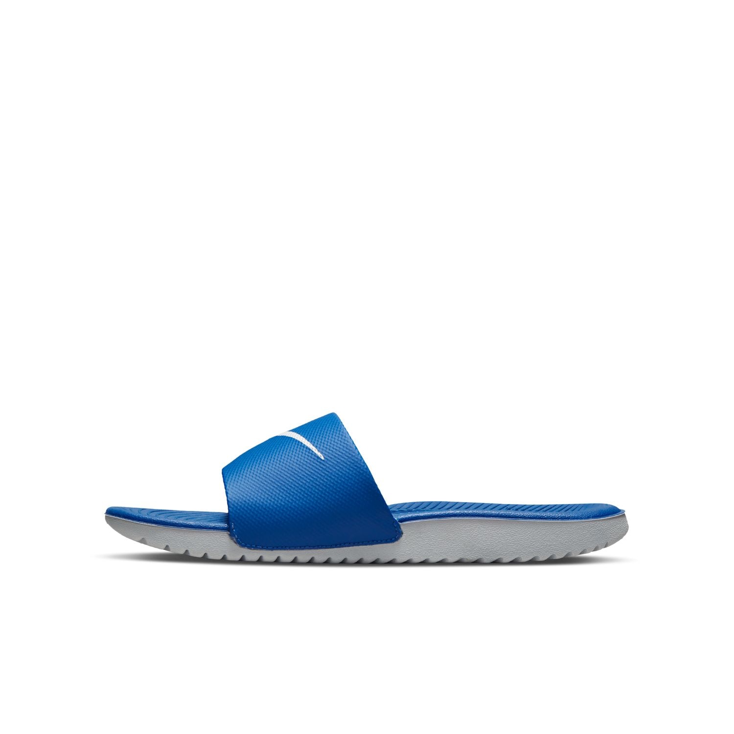 Chinelos de banho de criança Kawa Nike Azul / Cinzento-3