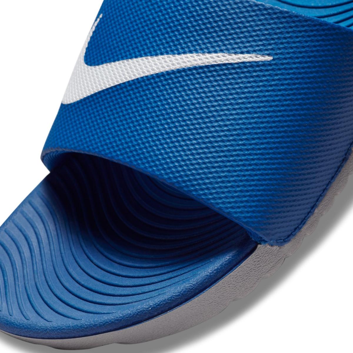 Chinelos de banho de criança Kawa Nike Azul / Cinzento-5
