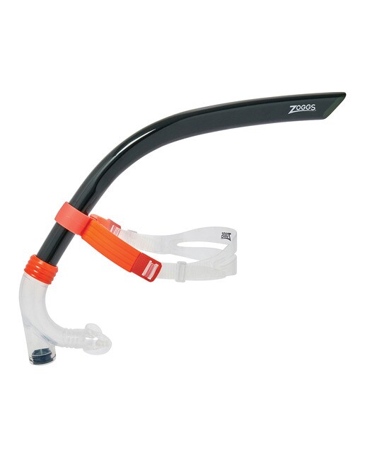 Tubo de Snorkel Preto / Laranja-1
