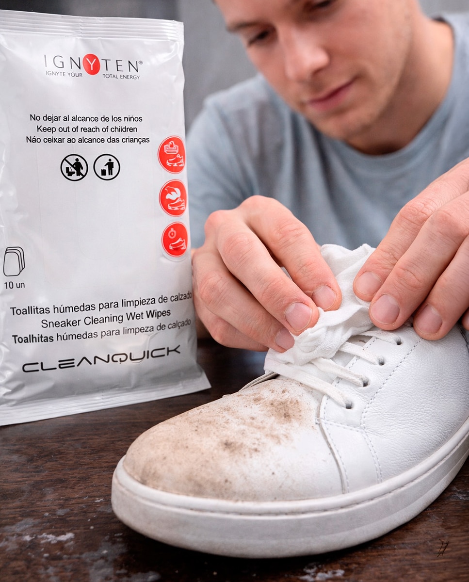 Toallitas húmedas limpiadoras de Calzado CLEANQUICK IGNYTEN - Rosa Rosa-3