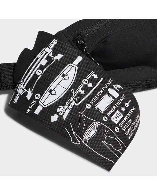 Bolsa de Cintura de Running Preto-5