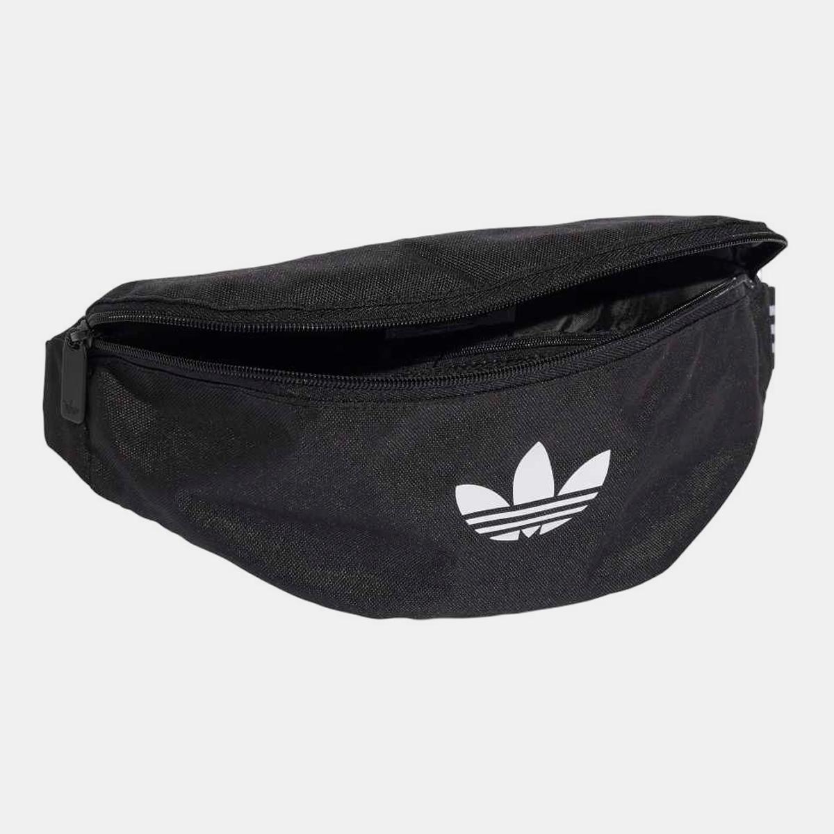 Bolsa de cintura unissexo Adicolor da Adidas Preto-4