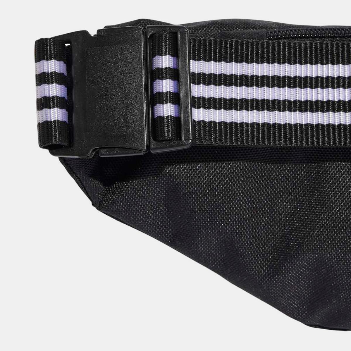 Bolsa de cintura unissexo Adicolor da Adidas Preto-6