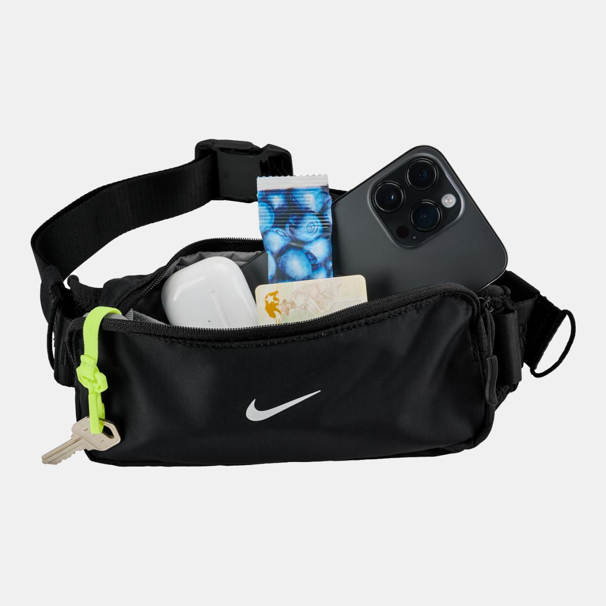 Bolsa de Cintura de Running Expansível Preto-2