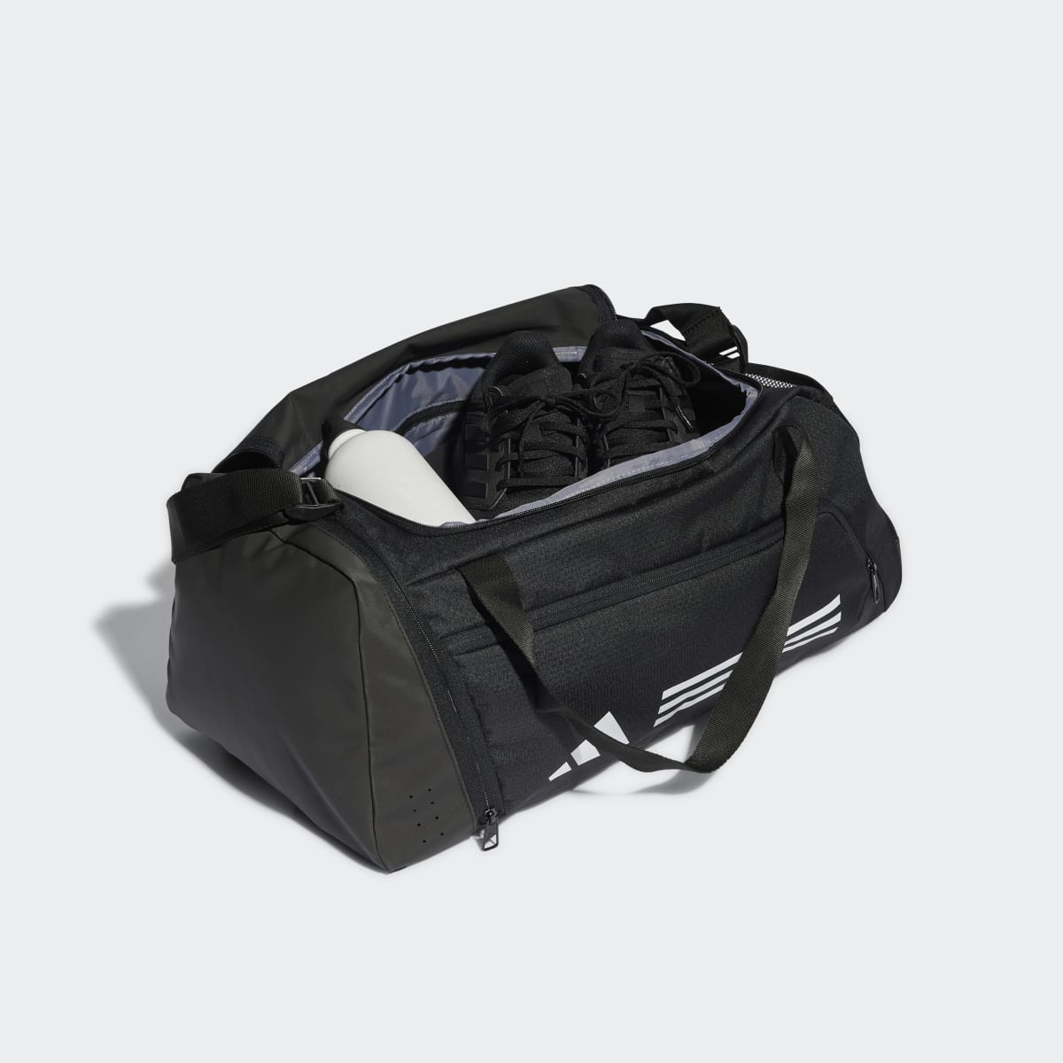 Saco de Desporto Essentials 3 Faixas Unissexo Preto-4