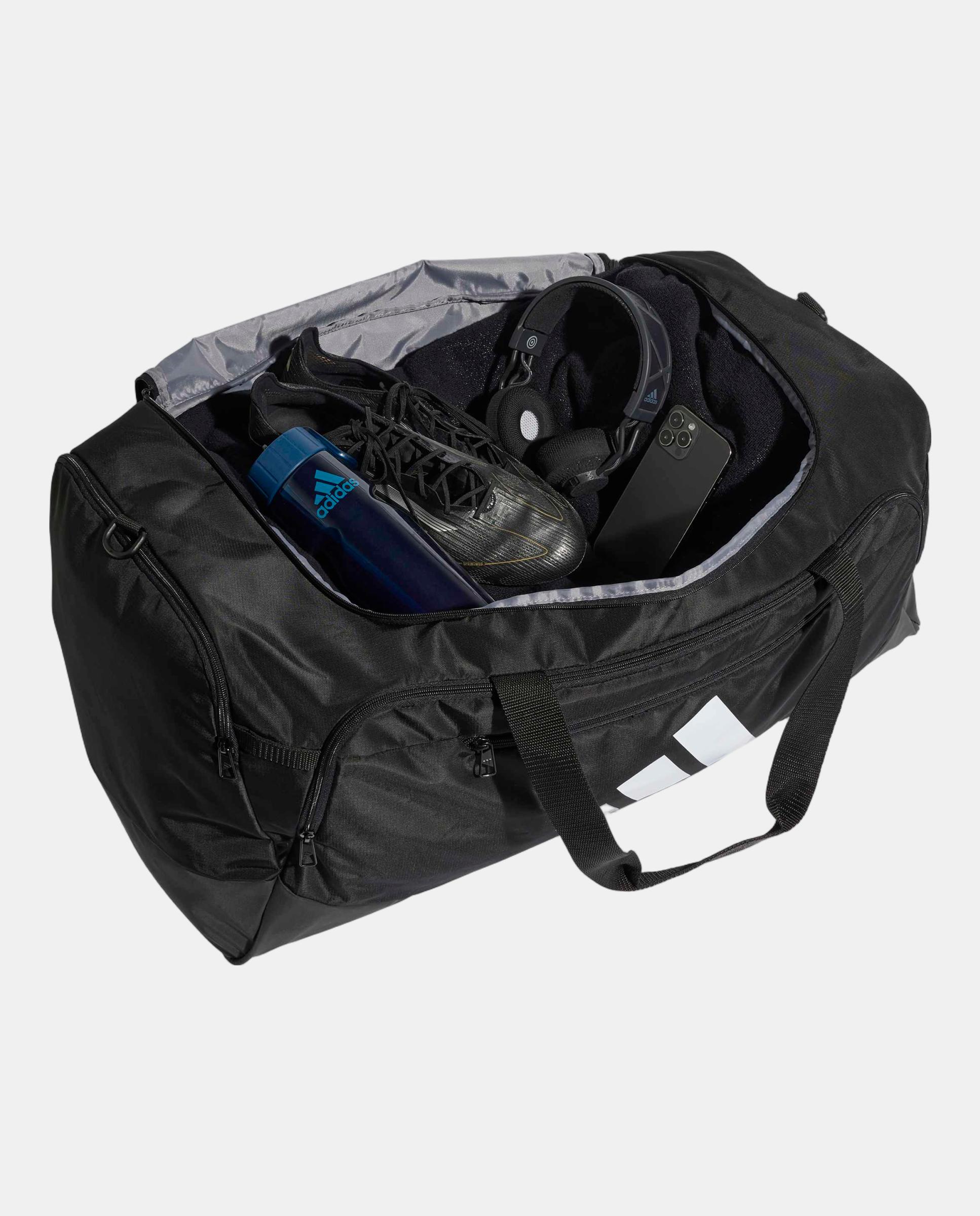 Mala de viagem grande Training Defender da Adidas Preto-4