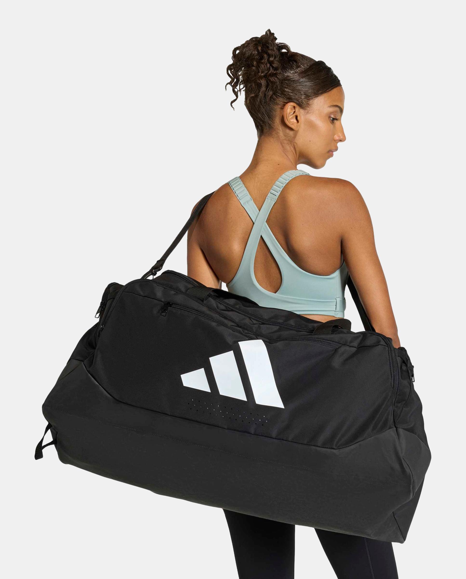 Mala de viagem grande Training Defender da Adidas Preto-7