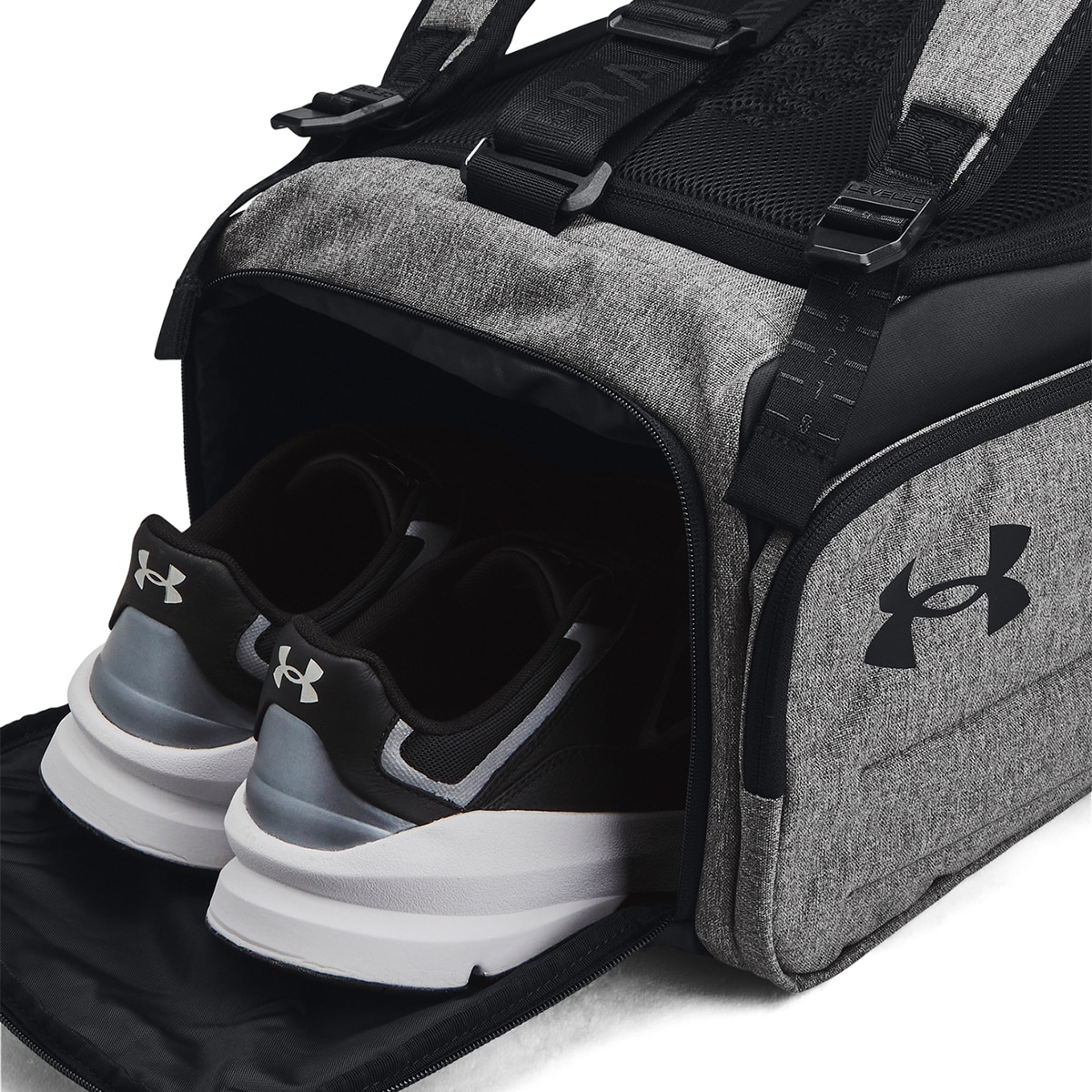 Saco de Desporto UA Contain Duo SM BP Duffle Cinzento-4