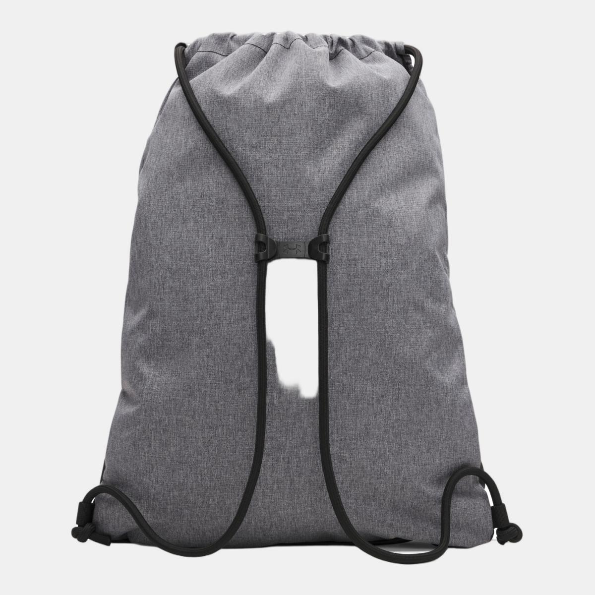 Saco de 22 Litros Unissexo UA Hustle Sackpack Cinzento-granito-2