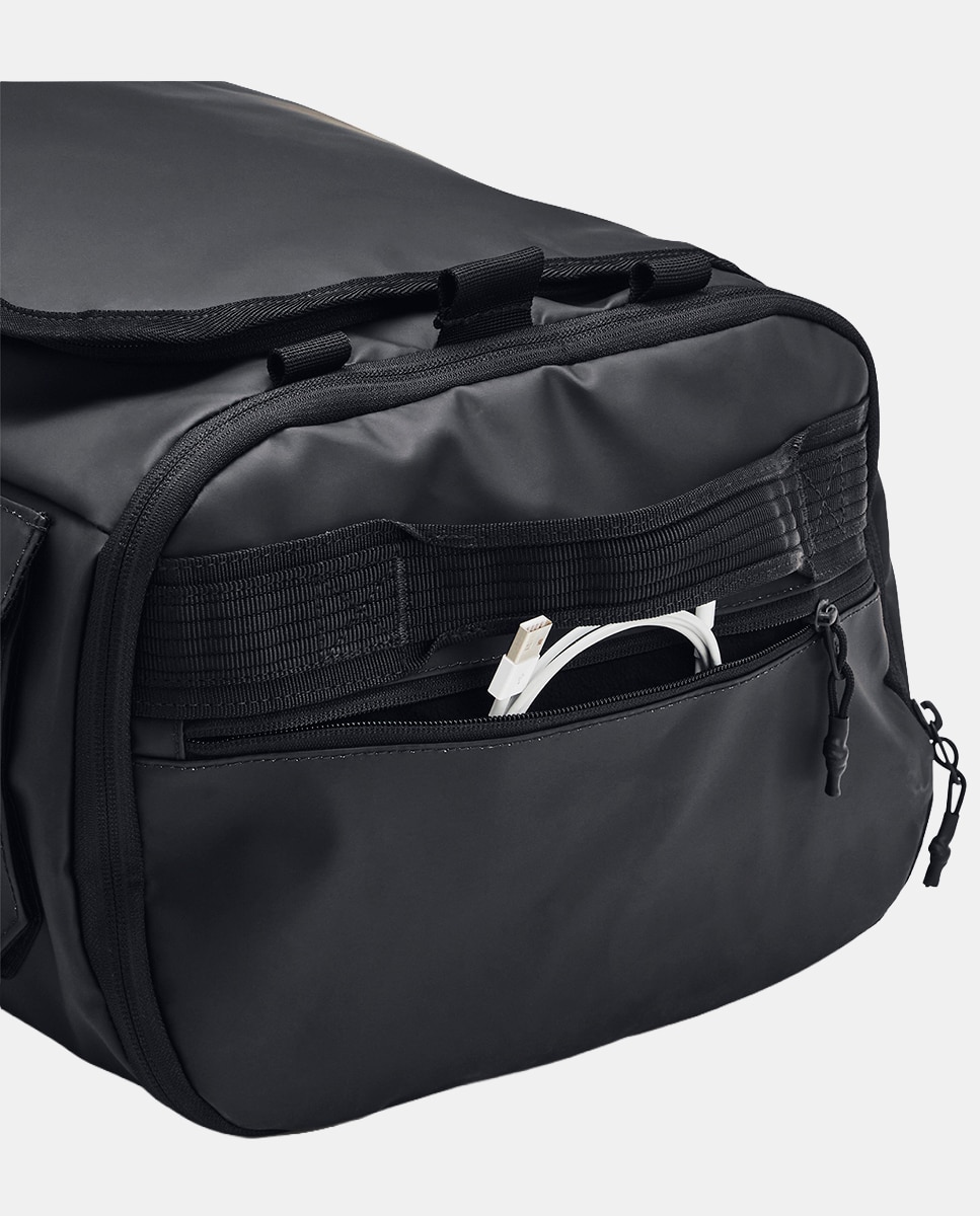 Mochila desportiva de 58 litros para homem UA Triumph Backpack Duffle da Under Armour Preto-5
