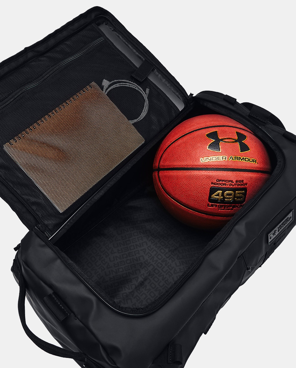 Mochila desportiva de 58 litros para homem UA Triumph Backpack Duffle da Under Armour Preto-8