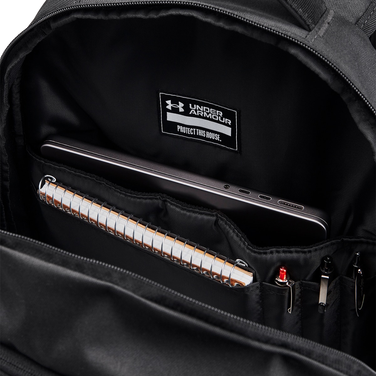 Mochila UA Hustle Pro 6.0 Backpack Preto-3