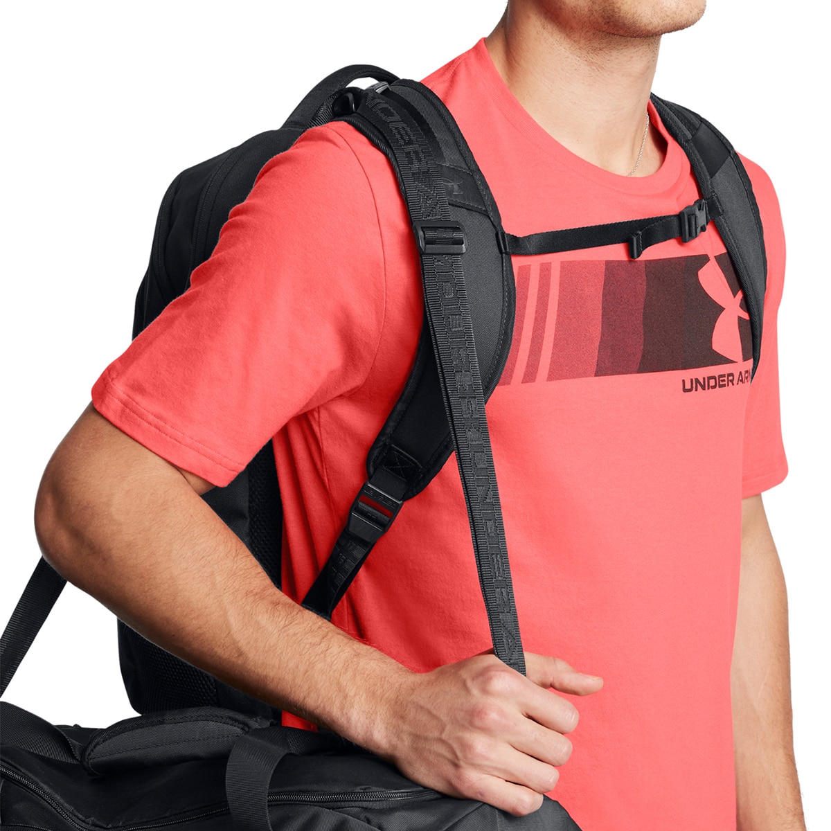 Mochila UA Hustle Pro 6.0 Backpack Preto-6