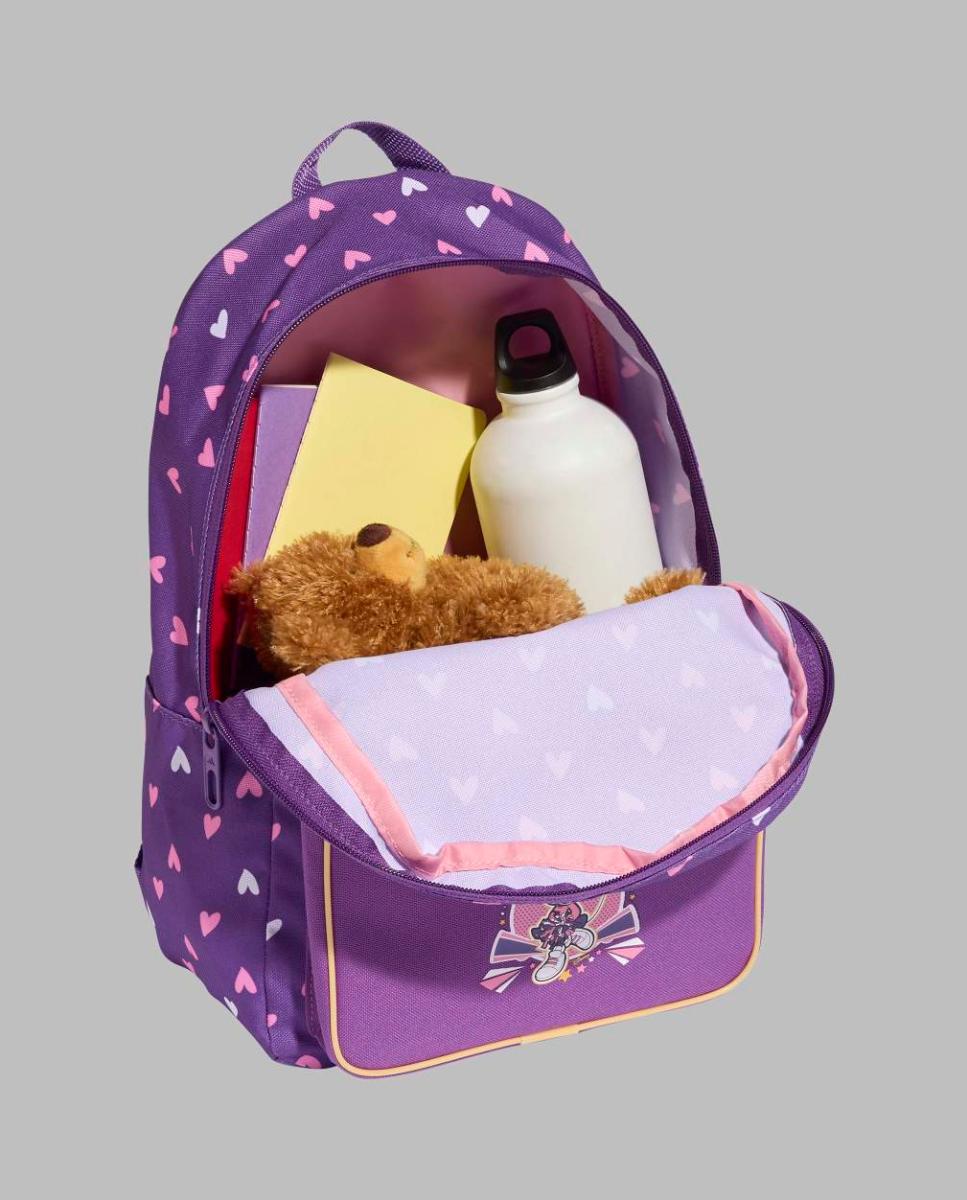 Mochila de Criança Disney Adidas Violeta-4