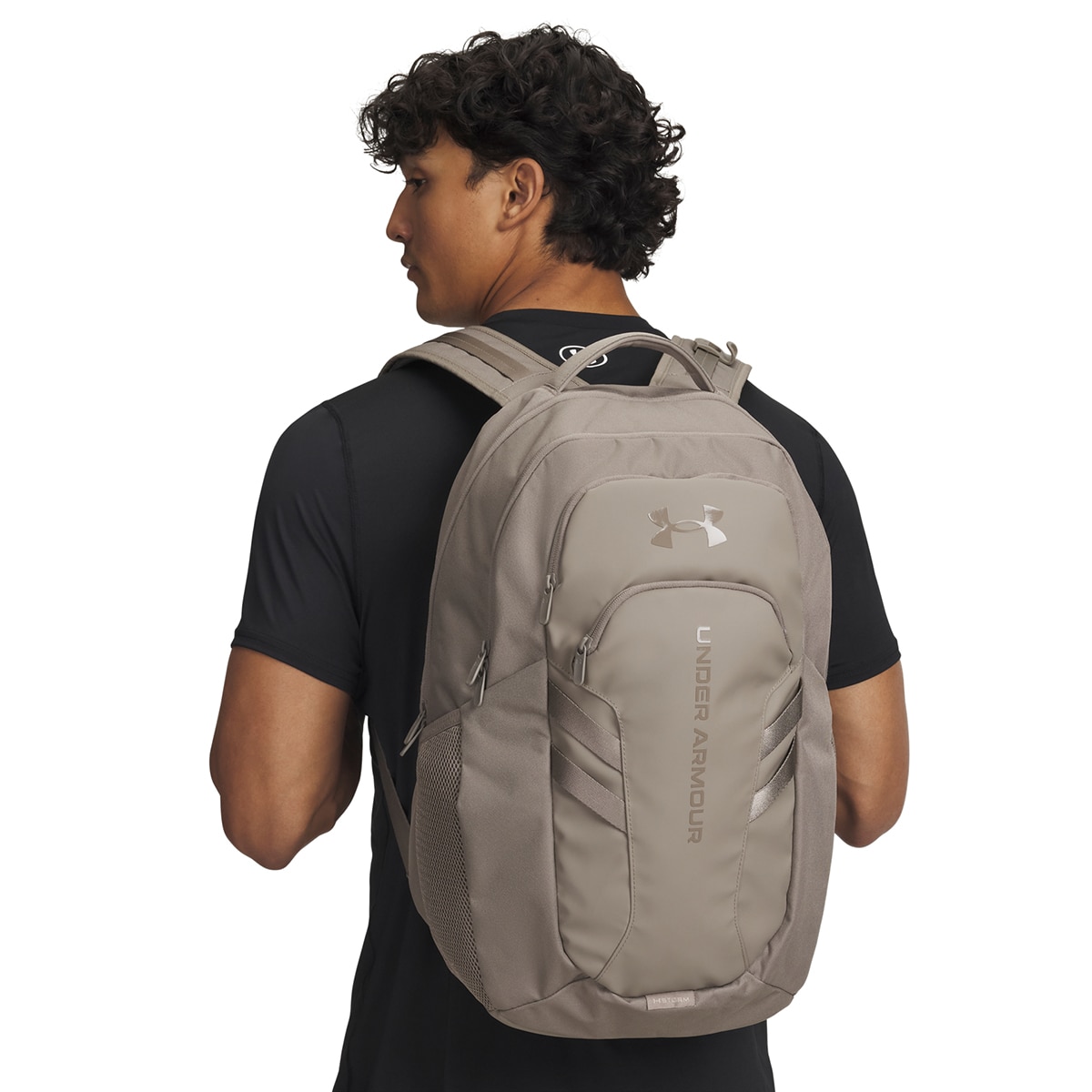 Mochilas UA Hustle Pro 6.0 Backpack Castanho-5