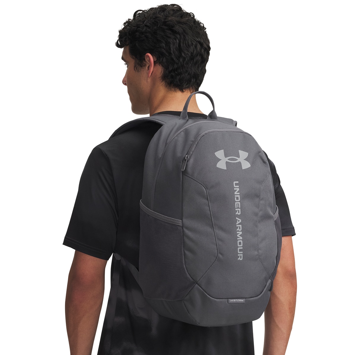 Mochilas UA Hustle Lite Backpack Cinzento-5