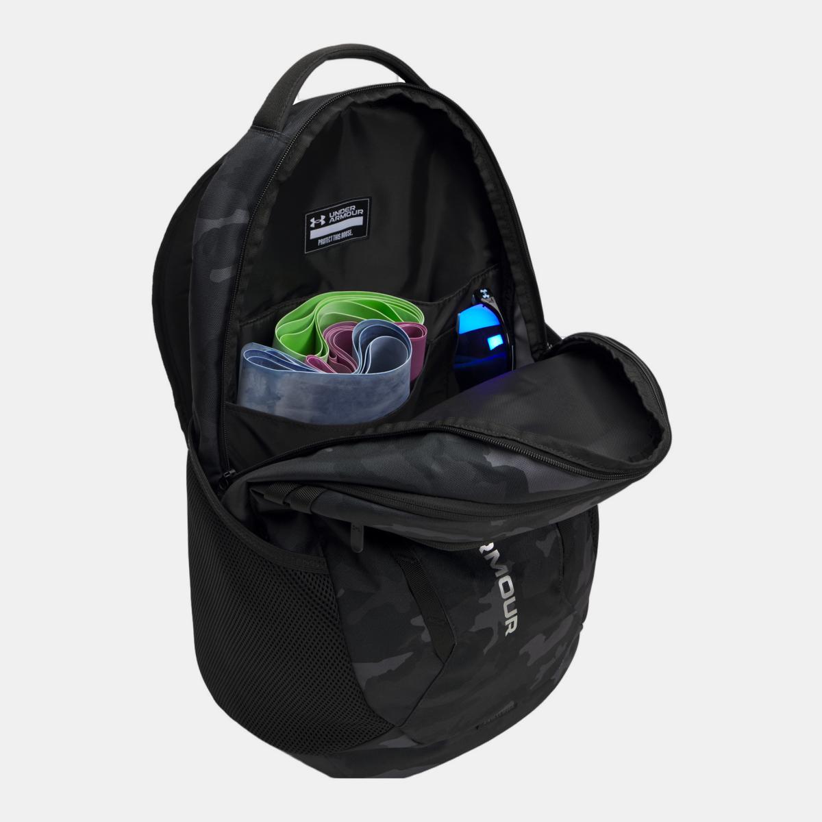 Mochila 29 litros UNISEX UA Hustle 6.0 Backpack UNDER ARMOUR Preto-4