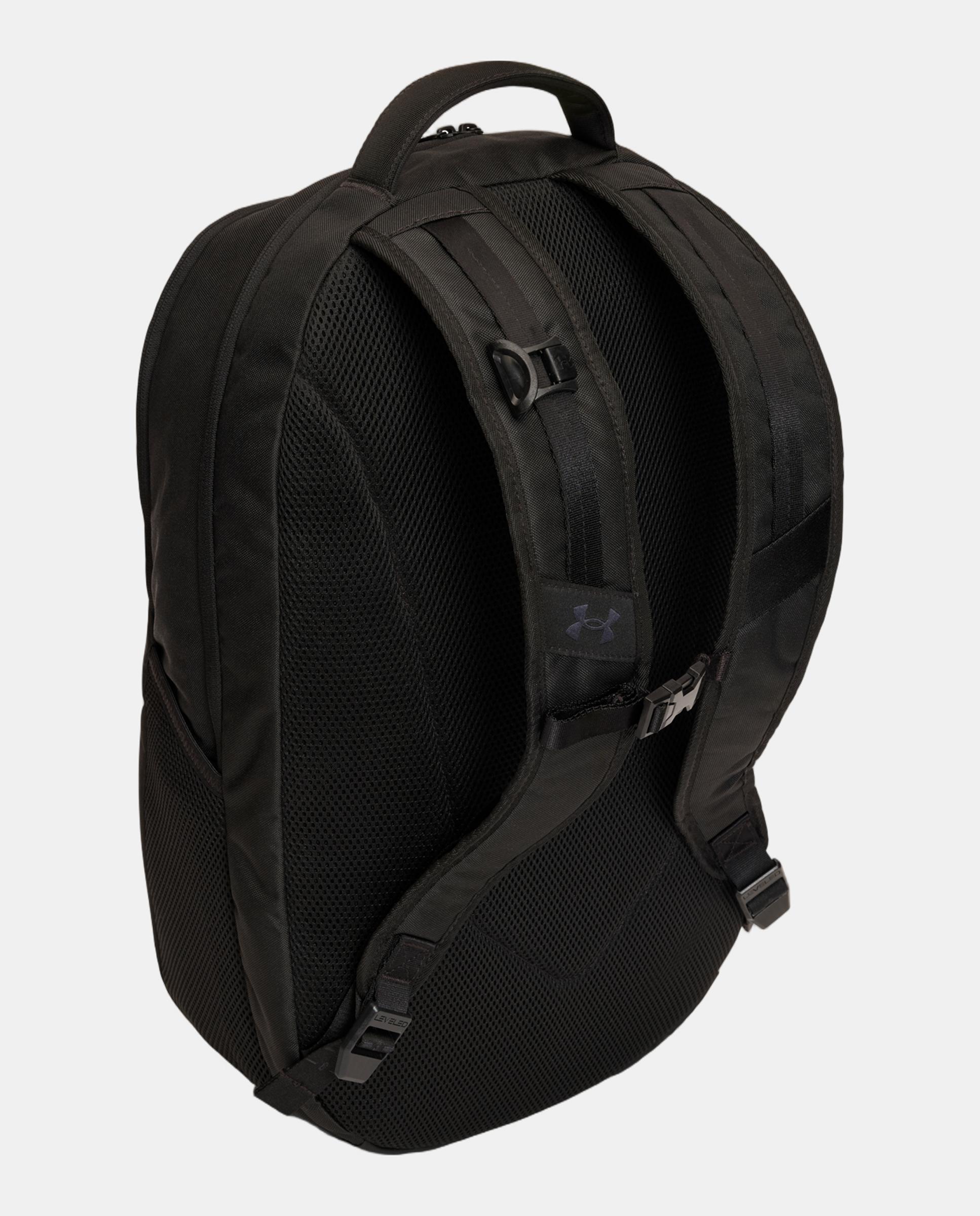 Mochila 31 litros Unisex UA Hustle Pro 6.0 Backpack Under Armour Pretos-3