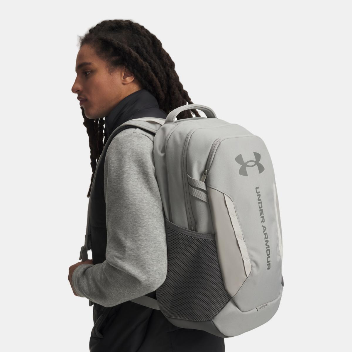 Mochila 29 litros Unisex UA Hustle 6.0 Backpack Under Armour Cinzentos-5