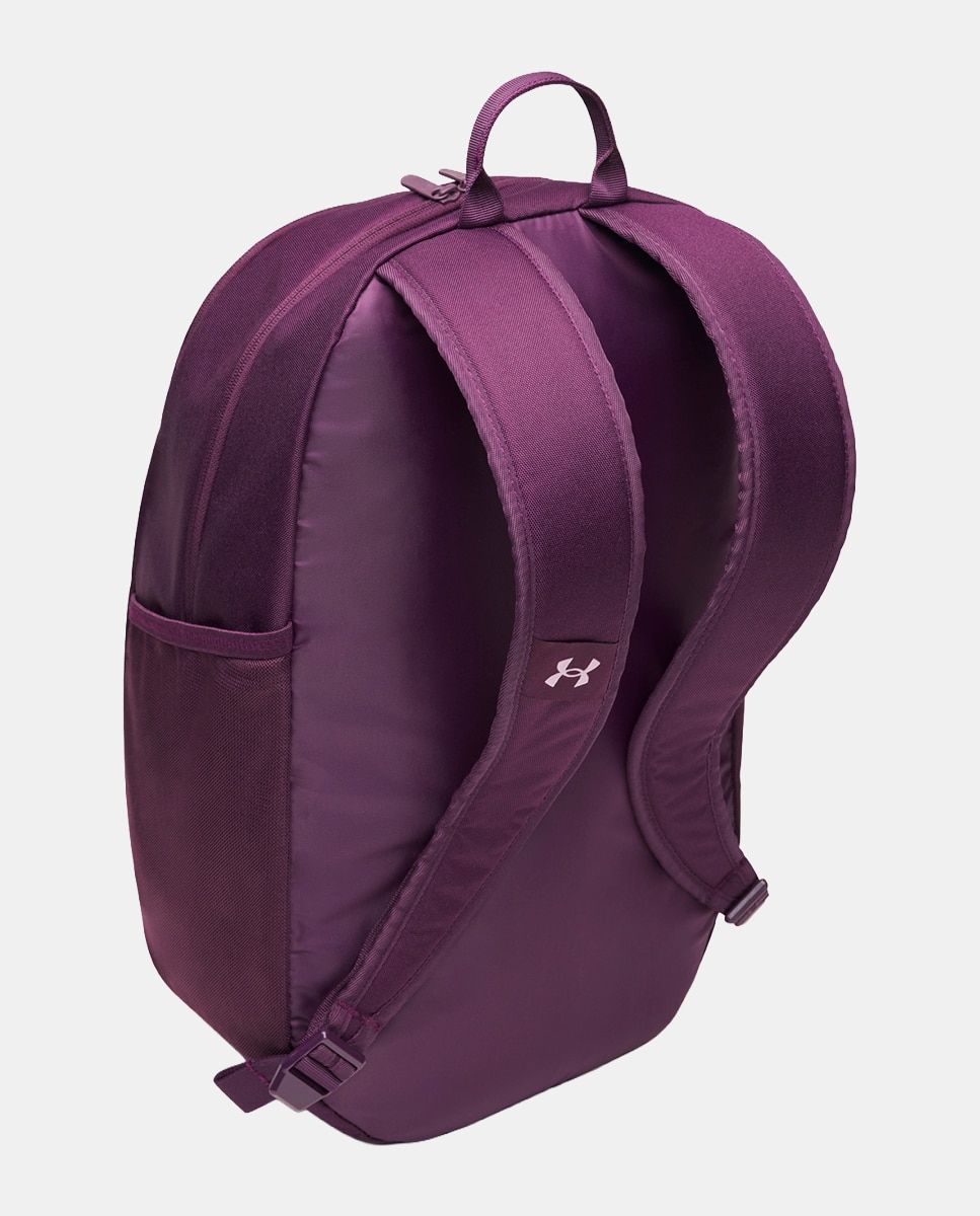 Mochila 26,5 Litros Unissexo UA Hustle Lite Backpack Roxos-2