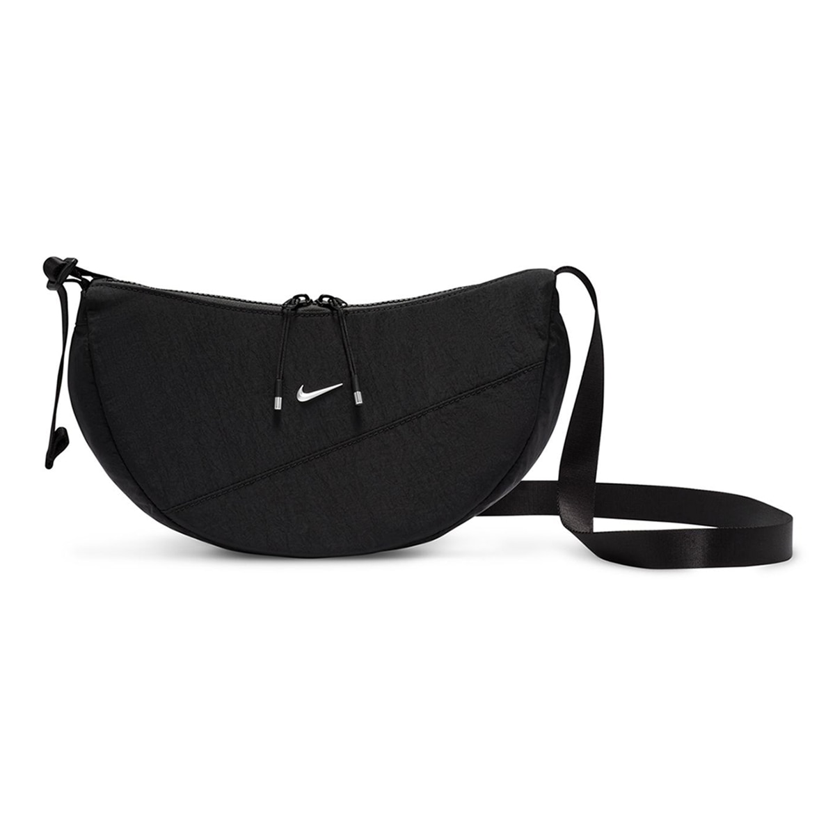 Mala Aura Crescent Crossbody Preto-1