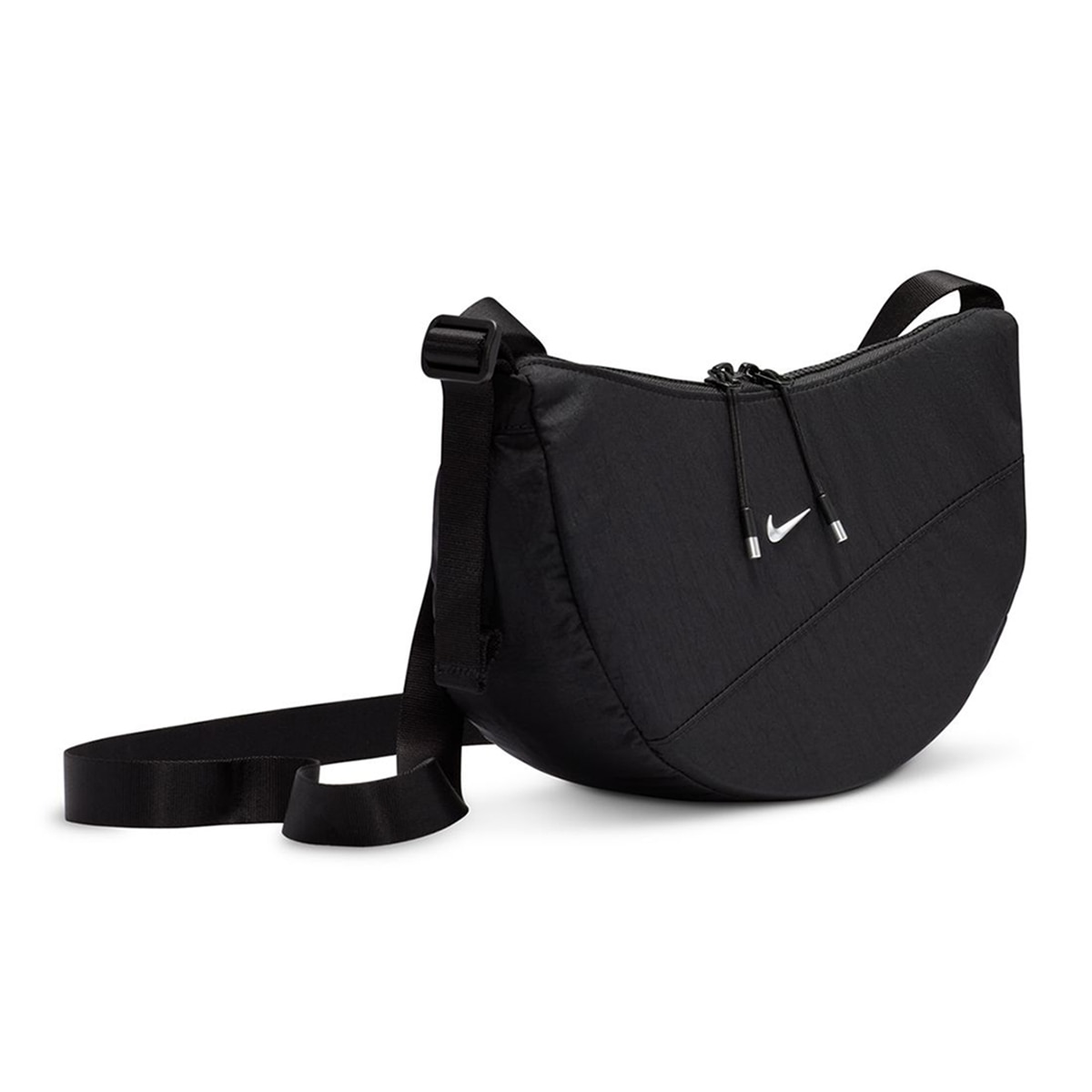 Mala Aura Crescent Crossbody Preto-3