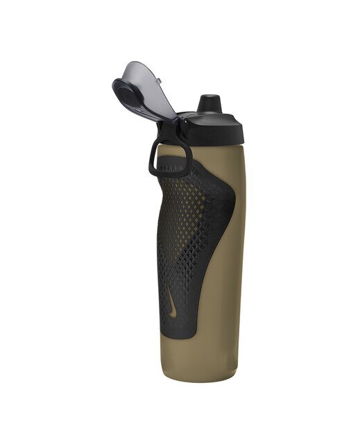 Garrafa com Tampa Rebatível - 710 ml Dourado/Preto-2