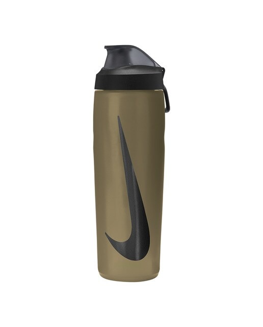 Garrafa com Tampa Rebatível - 710 ml Dourado/Preto-4