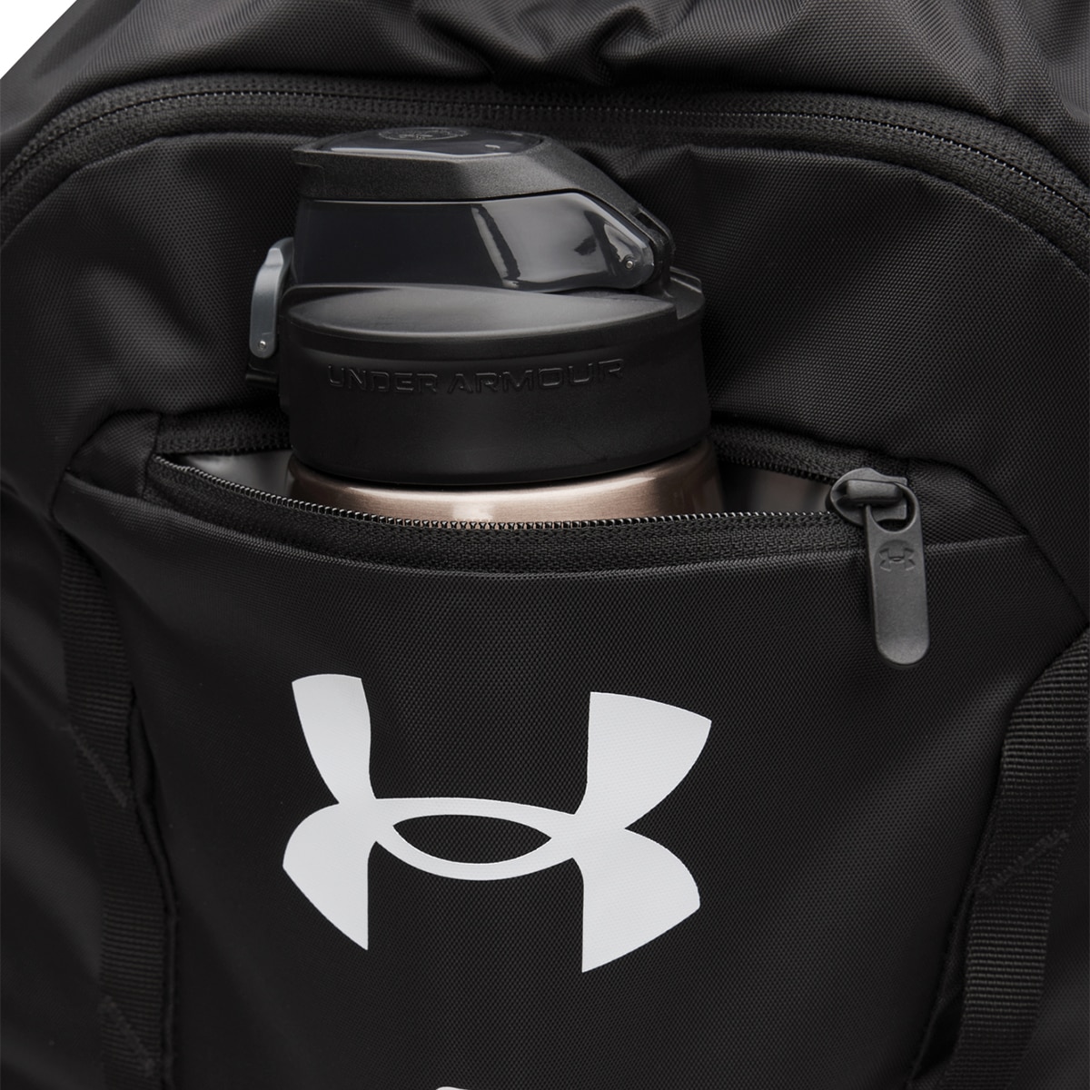 Mochilas UA Hustle Sackpack Preto-3