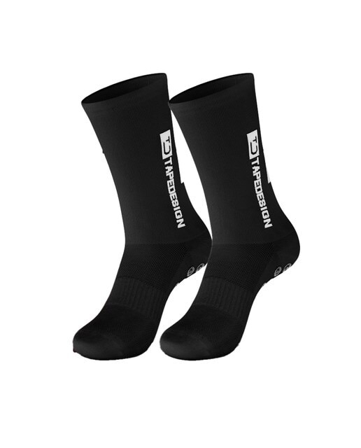 Medias de fútbol unisex SUPERLIGHT Tapedesign - Negro Negro-1