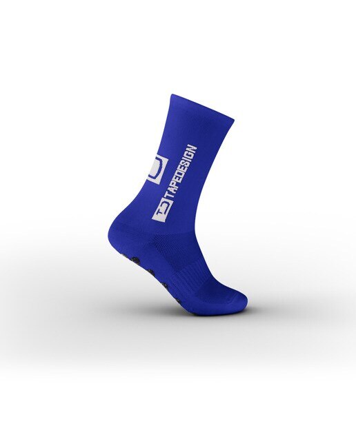 Medias de fútbol unisex SUPERLIGHT Tapedesign - Azul Azul-2