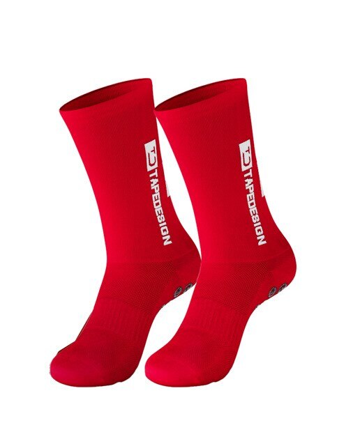 Imagen 0 de Medias de fútbol unisex SUPERLIGHT Tapedesign Rojo