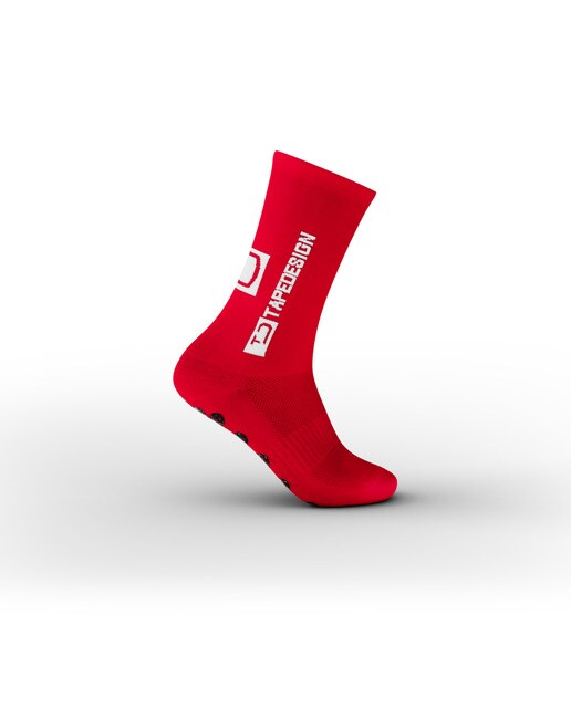 Imagen 2 de Medias de fútbol unisex SUPERLIGHT Tapedesign - Rojo Rojo