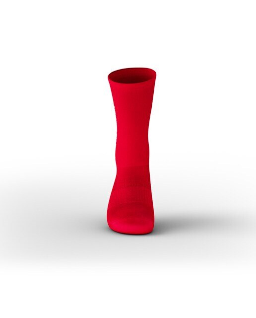 Imagen 3 de Medias de fútbol unisex SUPERLIGHT Tapedesign - Rojo Rojo