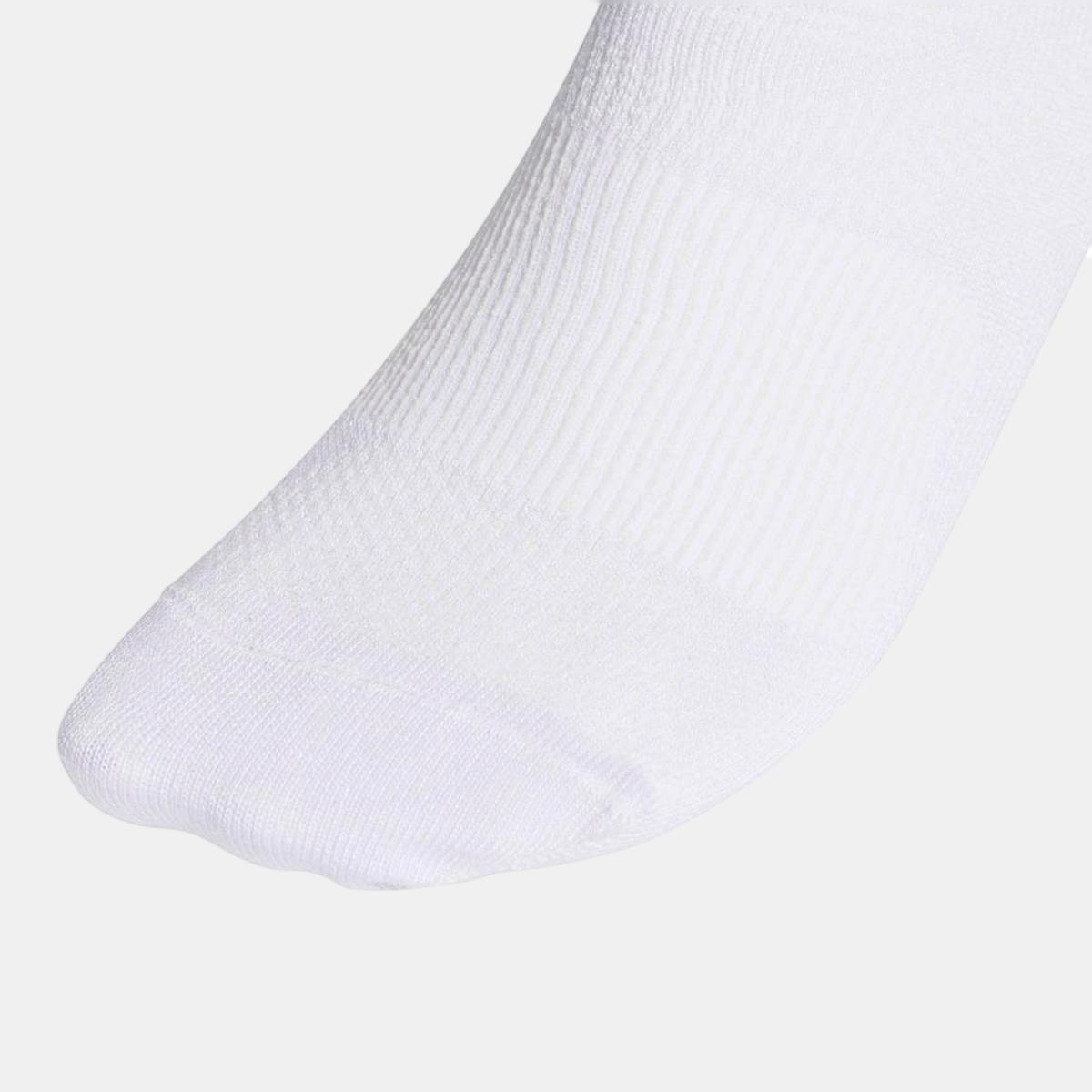 Meias de Futebol com Sola Grip Branco-2