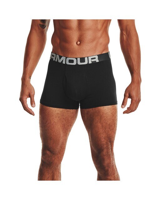 Pack de 3 pares de boxers Charged Cotton® de 8 cm Boxerjock Preto-4