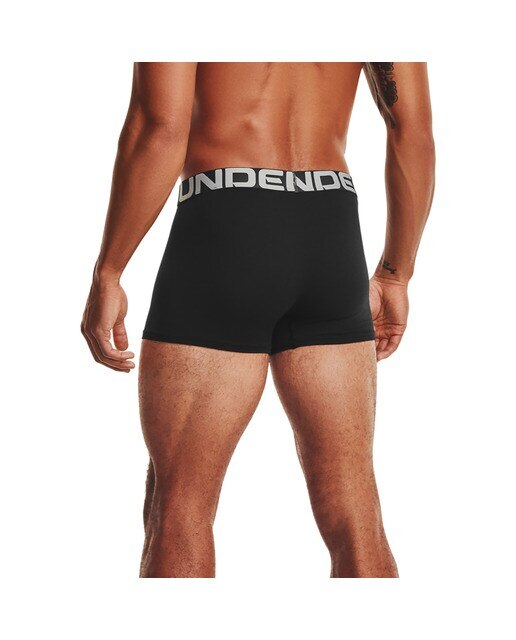 Pack de 3 pares de boxers Charged Cotton® de 8 cm Boxerjock Preto-5
