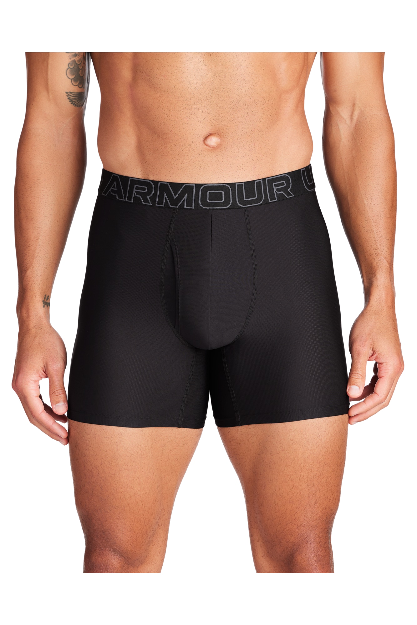 Boxers Desportivos de Homem M Ua Perf Tech Preto-2