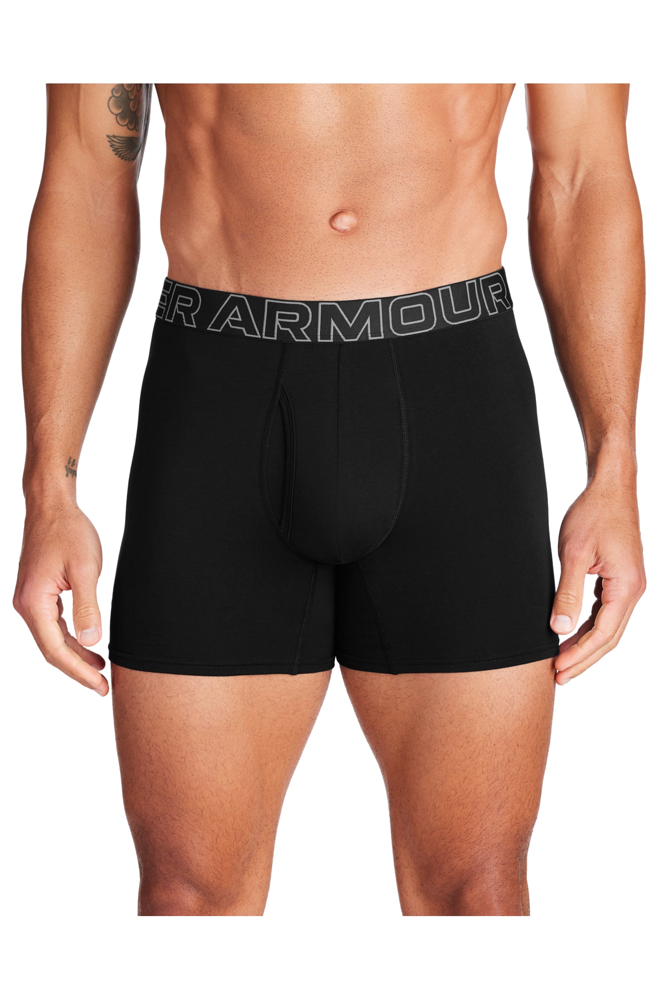 Boxers Desportivos de Homem M Ua Perf Cotto Preto-3