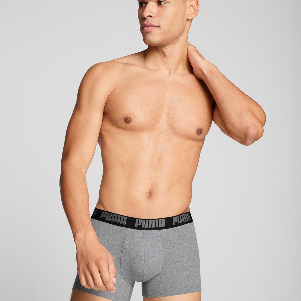 Boxers de Homem (Pack de 2) Cinzento-3