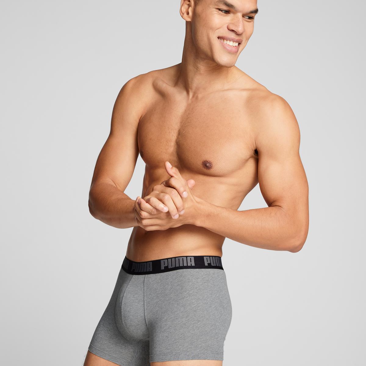 Boxers de Homem (Pack de 2) Cinzento-6