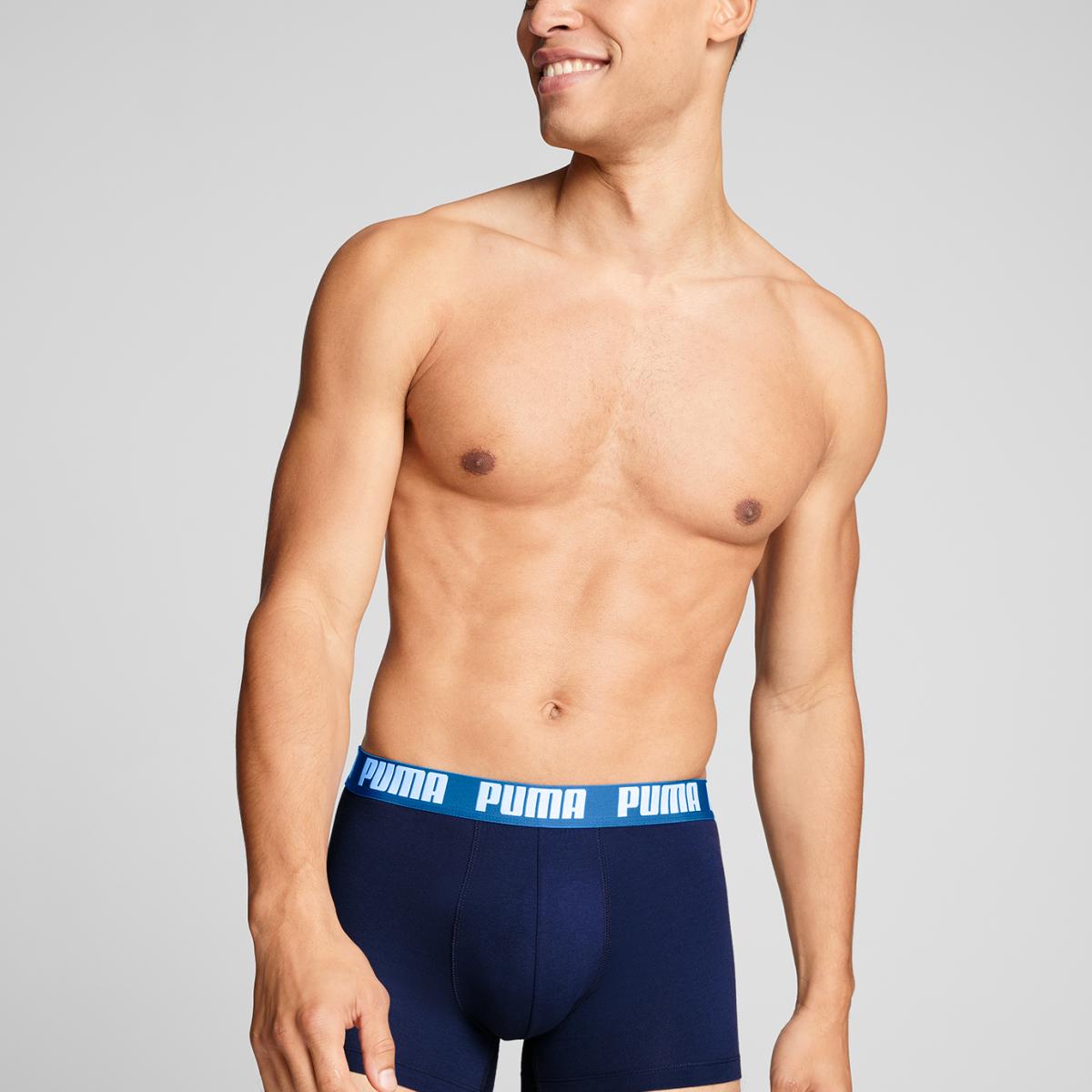 Boxers de Homem (Pack de 2) Azul-4