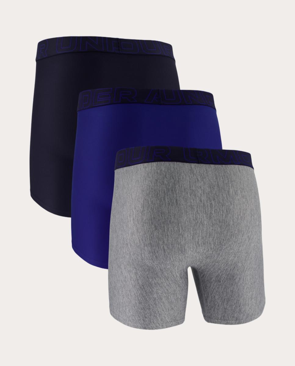 Boxers Desportivos de Homem M UA Perf Tech 6in Azul-2